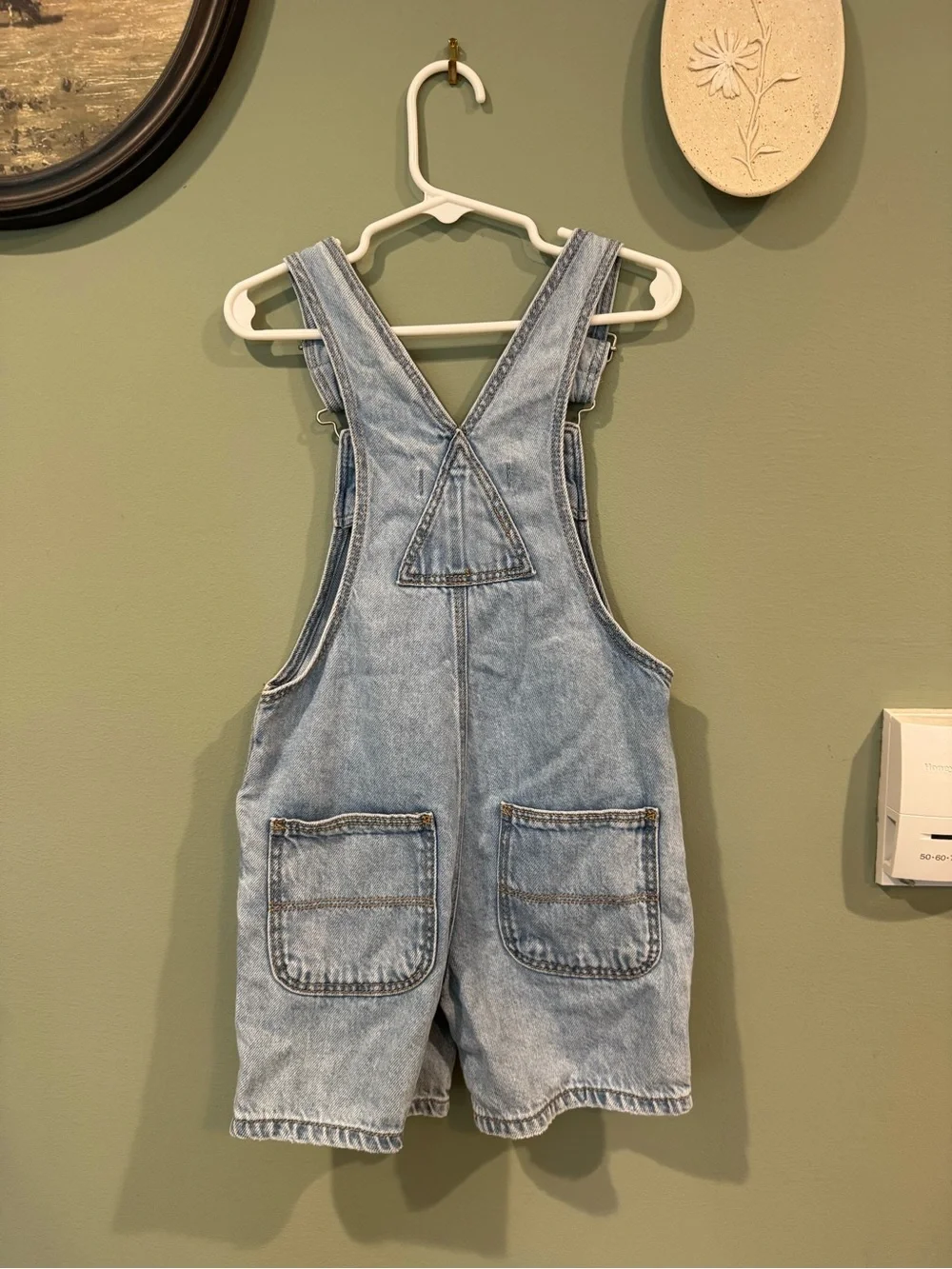 ZARA denim overalls